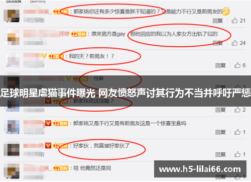 足球明星虐猫事件曝光 网友愤怒声讨其行为不当并呼吁严惩